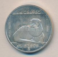 1985. 200Ft Ag "Természetvédelem-vidra" T:BU