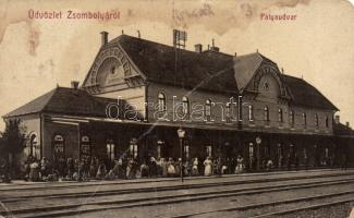 Zsombolya railway station (fa)