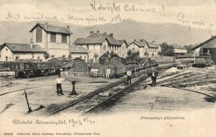Petrozsény railway service station