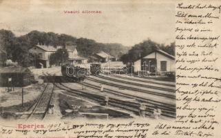 Eperjes railway station, Divald (fl)