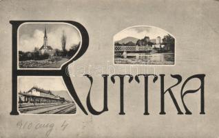Ruttka with railway station (EK)