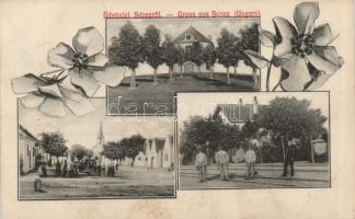 Sérez with railway station