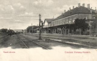 Párkánynána railway station