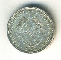 1933. 2P Ag "Madonna" T:2-/3