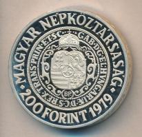 1979. 200Ft Ag piefort "Bethlen Gábor" T:PP (pár felületi halvány karc) Csak 2500db!