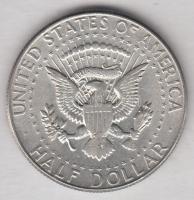 Amerikai Egyesült Államok 1967. 1/2$ Ag "Kennedy" T:2-
USA 1967. 1/2 Dollar Ag "Kenne...
