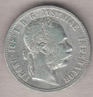 Ausztria 1883. 1Fl Ag "Ferenc József" T:2- Austria 1883. 1 Florin Ag "Franz Joseph" C:VF