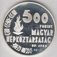 1984. 500Ft Ag "Los Angeles-i Nyári Olimpia" T:PP