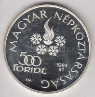 1984. 500Ft Ag "Téli Olimpia / Sarajevo" T:PP