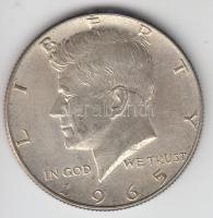 Amerikai Egyesült Államok 1965. 1/2$ Ag "Kennedy" T:2/2- USA 1965. 1/2 Dollar Ag "Kennedy" C:XF/VF