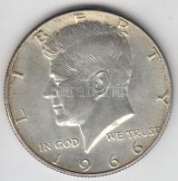 Amerikai Egyesült Államok 1966. 1/2$ Ag "Kennedy" T:2/2- USA 1966. 1/2 Dollar Ag "Kennedy" C:XF/VF