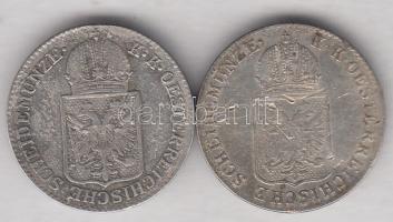 Ausztria 1849A 6Kr Ag (2x) T:3
Austria 1849A 6 Kreuzer Ag (2x) C:F