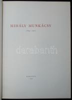 Mihály Munkácsy (1844-1900). Bp., 1952, Institut des Relations Culturelles. Színes album francia bev...