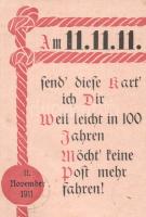 1911 November 11 postcard