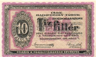 Boldogasszony/hadifogolytábor 1916. 10f T:I