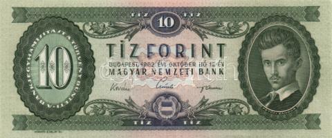 1962. 10Ft (2x) T:I-,II