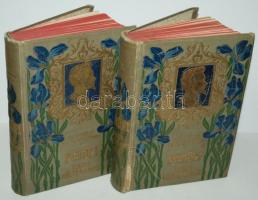 Petőfi Sándor összes költeményei I-II. (Remekírók Képes Könyvtára) Bev. Ferenczi Zoltán. Magyar művészek rajzaival. Bp., é.n., Lampel R. (Wodianer F. és Fiai). Leszik-féle liliomos egészvászon kötésben, jó állapotban (a 2. kötet gerince sérült, egy-két lapján ceruzás firka)