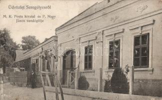 Seregélyes posta, P. Nagy János vendéglője