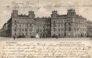 Budapest VI. Andrássy út, Bethlen szobor (EK)