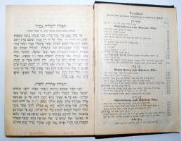 Machsor. Die sämmtlichen Festgebete der Israeliten mit bestgeordnetem Texte und deutscher Uebersetzu...