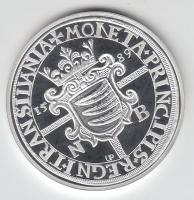 Magyar tallérok utánveretben "Báthory Zsigmond Tallérja 1589." Ag (20g/0.999) T:PP Csak 20...