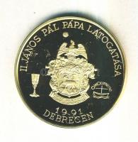 Bognár György (1944-) / Lebó Ferenc (1960-) 1991. "II.János Pál pápa látogatása - Pécs" ar...