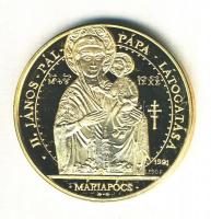 Bognár György (1944-) / Lebó Ferenc (1960-) 1991. "II.János Pál pápa látogatása - Máriapócs&quo...