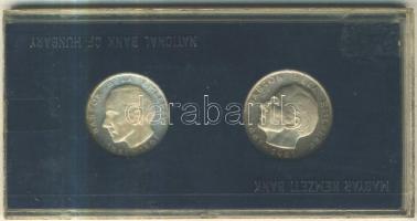 1961. 25Ft Ag + 50Ft Ag "Bartók Béla" T:P Eredeti MNB plasztiktokban!