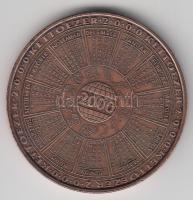 2000 "MÉE-Államalapítás ezredik évfordulója-Szent István" Br emlékérem (42mm) T:1-