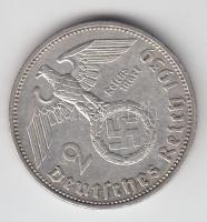 Német 3. Birodalom 1939A 2M Ag "Hindenburg" T:2/2- ph.
German Third Reich 1939A 2 Marks Ag...