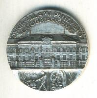 ~1925. "Magyar Királyi Állami Pénzverde Látogatási Érme" ezüstözött Br emlékérem (d=33mm) T:2,2-