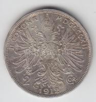 Ausztria 1912. 2K Ag T:2
Austria 1912. 2 Corona Ag C:XF