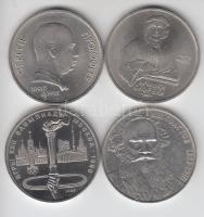 Oroszország 1980-1991. 1R (4x) klf évszámmal és motívumokkal T:PP,2 Russia 1980-1991. 1 Ruble 4 pieces of different dates and motives C:PP,XF