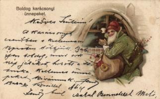 Christmas, dwarf, litho