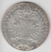 Ausztria 1780SF Tallér Ag "Mária Terézia" utánveret T:2
Austria 1780SF Thaler Ag "Mar...