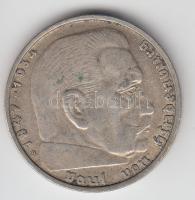 Német 3. Birodalom 1939B 2M Ag "Hindenburg" T:2- German Third Reich 1939B 2 Marks Ag "Hindenburg" C:VF