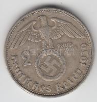 Német 3. Birodalom 1939B 2M Ag "Hindenburg" T:2-
German Third Reich 1939B 2 Marks Ag &quot...