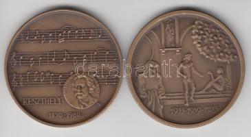 Fritz Mihály (1947-) 1983. "szeged Szabadtéri játékok" Br emlékérem (42,5mm) + Képíró Zolt...