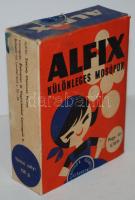 cca 1970 Alfix különleges mosópor eredeti, bontatlan csomagolásban