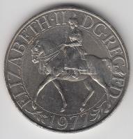 Nagy-Britannia 1977. 25P "II. Erzsébet királynő megkoronázásának 40. évfordulója" T:2 Great Britain 1977. 25 New Pence "Silver Jubilee of Reign" C:XF
