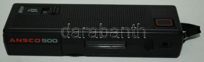 Ansco 500 Ultra-Compact analóg fényképezőgép eredeti dobozában / 
Analog photo camera in original bo...