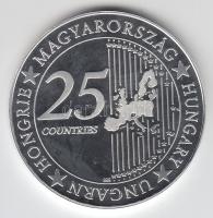 DN "Eurofantáziák - Szent Korona" Ag (0,999) emlékérem (20,7g) T:PP tanúsítvánnyal! Csak 2...