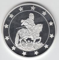 DN "Eurofantáziák - Huszár" Ag (0,999) emlékérem (20,7g) T:PP tanúsítvánnyal! Csak 2000db!
