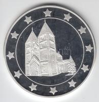DN "Eurofantáziák - Jáki templom" Ag (0,999) emlékérem (20,7g) T:PP tanúsítvánnyal! Csak 2000db!