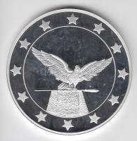 DN "Eurofantáziák - Turulmadár" Ag (0,999) emlékérem (20,7g) T:PP tanúsítvánnyal! Csak 2000db!