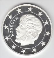 DN "Eurofantáziák - Kossuth Lajos" Ag (0,999) emlékérem (20,7g) T:PP tanúsítvánnyal! Csak 2000db!