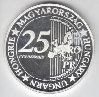 DN "Eurofantáziák - Lánchíd" Ag (0,999) emlékérem (20,7g) T:PP tanúsítvánnyal! Csak 2000db...