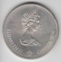 Kanada 1974. 10$ Ag "Montreali olimpia - Zeusz temploma" T:1-
Canada 1974. 10 Dollars Ag &...