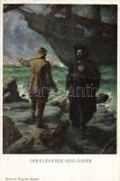 Wagner´s the Flying Dutchman illustration, M.Munk Wien Nr. 984. s: Ferd. Leeke (fa)