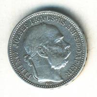 1893. 1K Ag "Ferenc József" T:2-